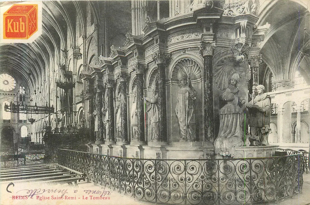 Reims - Iglesia de San Remi - El Sepulcro - Anverso