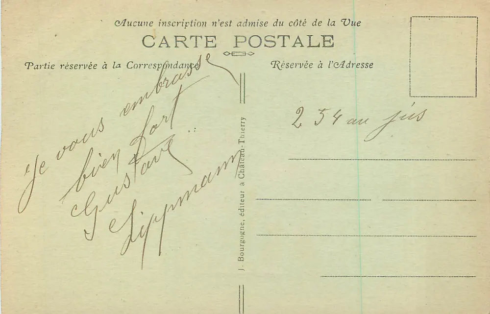 ÉPERNAY (Marne) — Ufer der Marne und Turm der Champagne-Union — Cliché G. Bourgogne - Rückseite