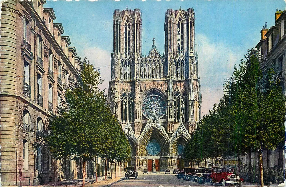 Reims — Cathédrale — Éditions Reims Cathédrale - Recto