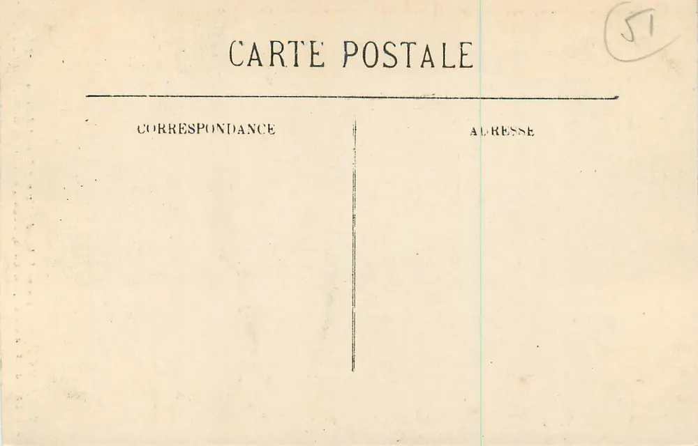 Reims — La Colonne Subé, Seite Avenue Drouet-d’Erlon — André Narjoux, Architekt; MM. Gasq, Auban, Baralis und Wary, Bildhauer. - Rückseite