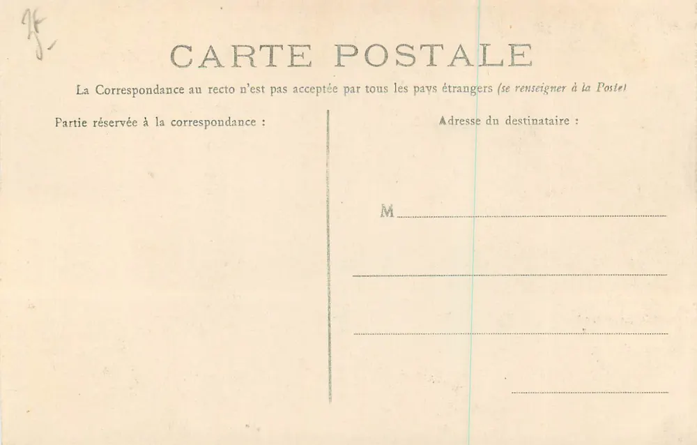Reims — A Catedral — Editora S.A. MARNE, n°61 - Verso
