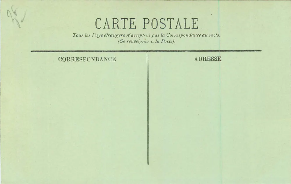 Reims — A Porta de Marte — LL. Marne 27 - Verso