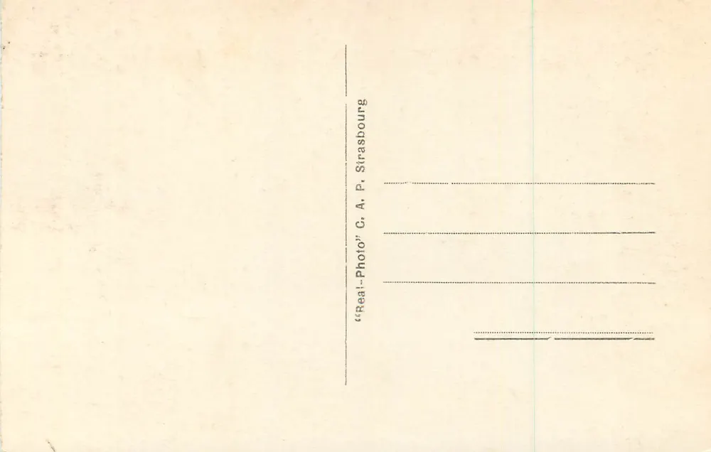 Reims — A Catedral — editor Cab, n° 104 - Verso