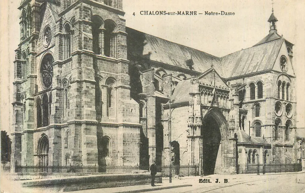 Chalons-sur-Marne — Nossa Senhora — Edit. J. B. - Frente
