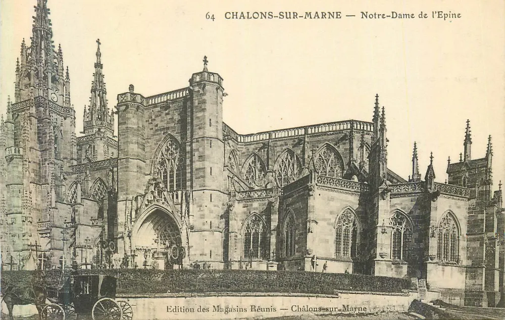 Chalons-sur-Marne — Nossa Senhora da Espinha — Edição dos Magasins Réunis - Frente