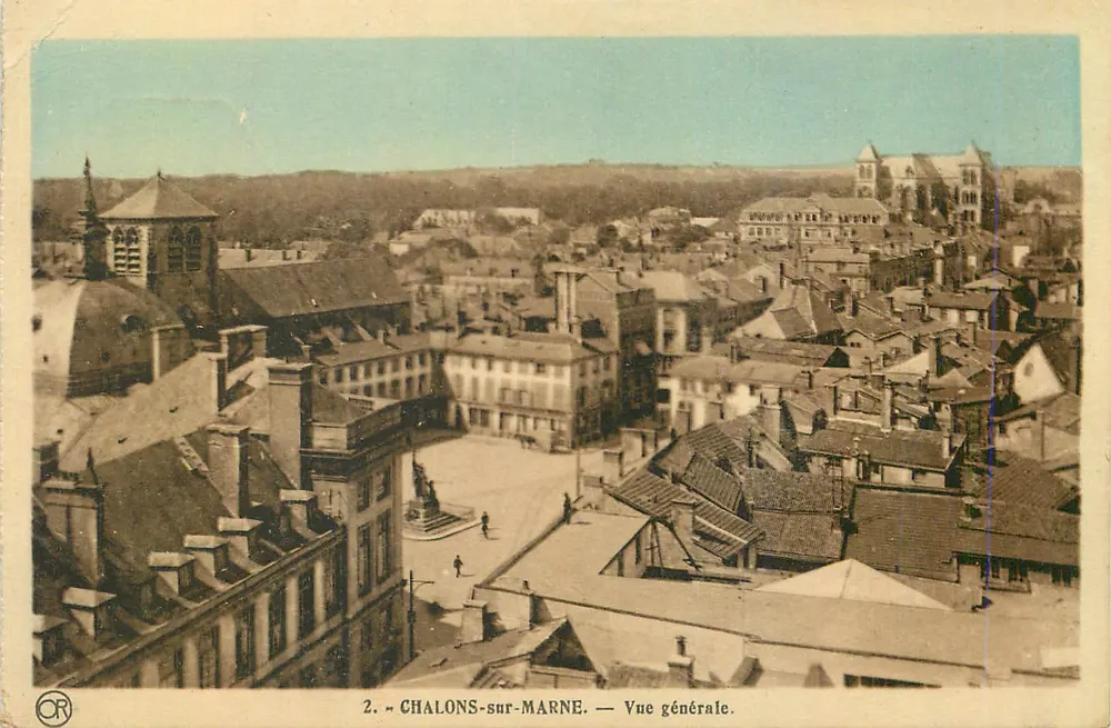 Chalons-sur-Marne — Visão geral — Edições Artísticas OR - Frente