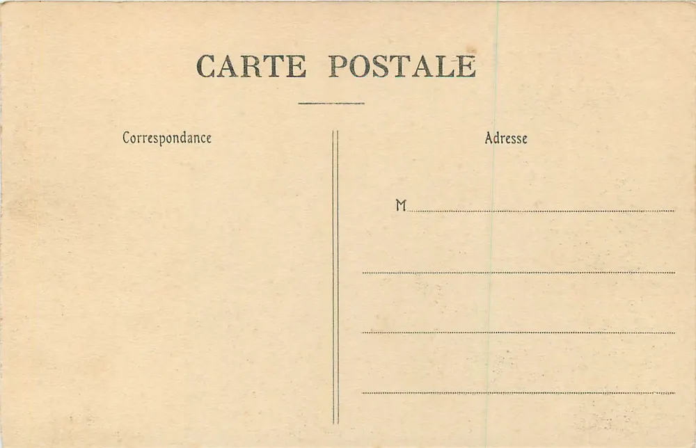 Reims — Het Paleis van Justitie — V. T., Reims - Achterkant