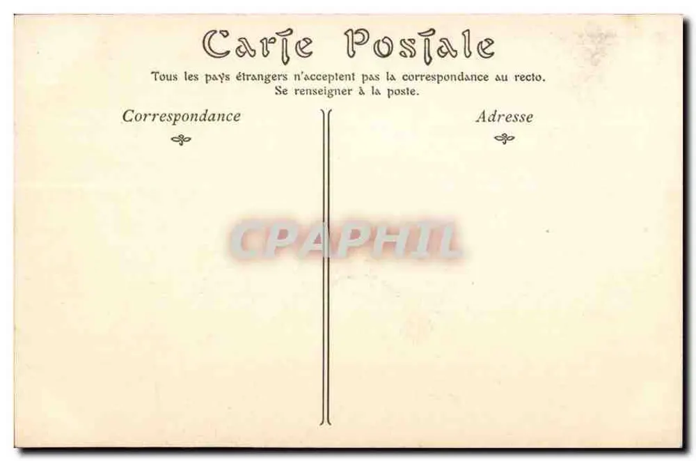 Aproximações de Nice — O Vale Escuro — Editor D. Dubut, n° 604 - Verso