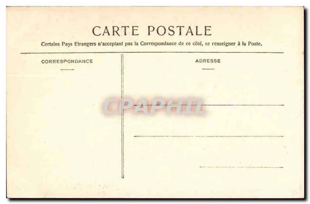 Église de l'Ermitage — Costebelle — Environs d'Hyères — La Côte d'Azur — Nandy 50 - Verso