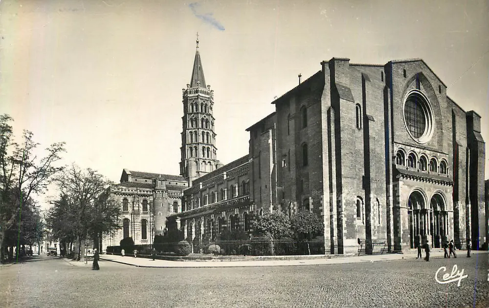 Cathédrale Saint-Étienne de Toulouse — vue générale — Éditions Cely - Recto