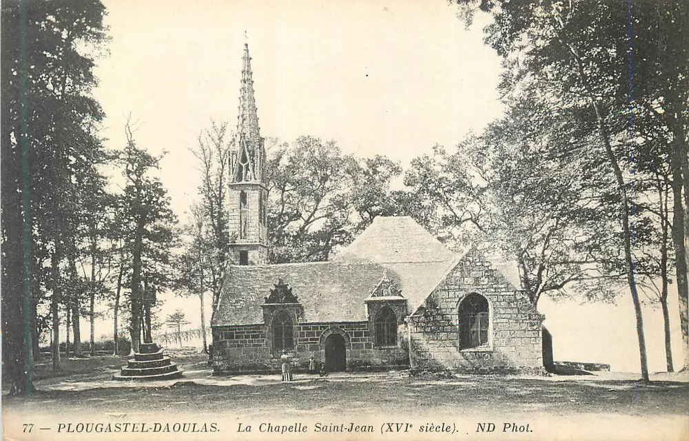 Plougastral-Daoulas — Kapelle Saint-Jean (16. Jahrhundert) — ND Fot. - Vorderseite