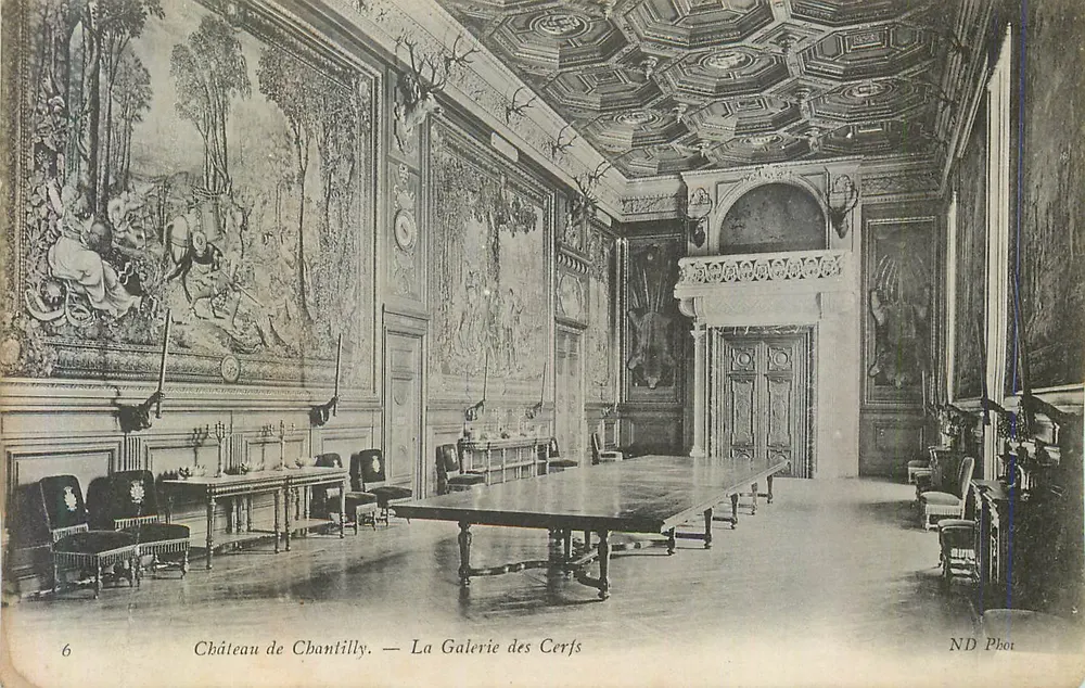 Schloss Chantilly — Die Galerie der Hirsche — ND Phot - Vorderseite