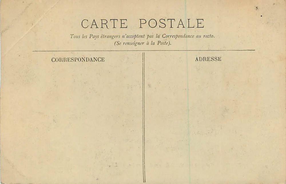 Castelo de Chantilly — Lagoas de Comelle — LL. - Verso