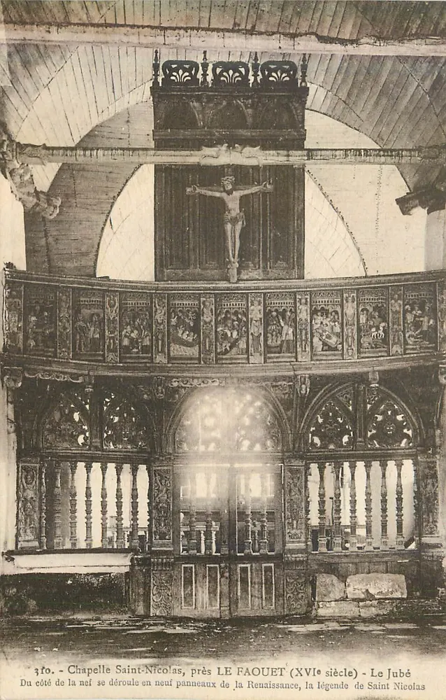 Chapelle Saint-Nicolas, nahe LE FAOUEt (16. Jahrhundert) — Der Roodschirm — Laurent Nel, Rennes - Vorderseite