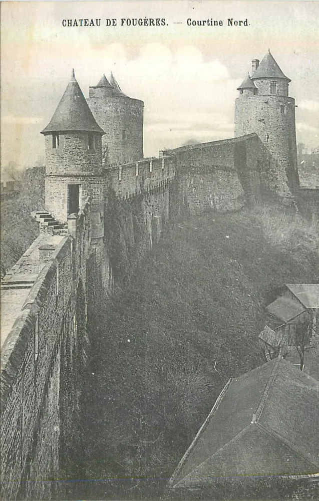 Schloss Fougères — Courtille Nord — Sammlung des Initiative-Verbands — Nr. 66 - Vorderseite