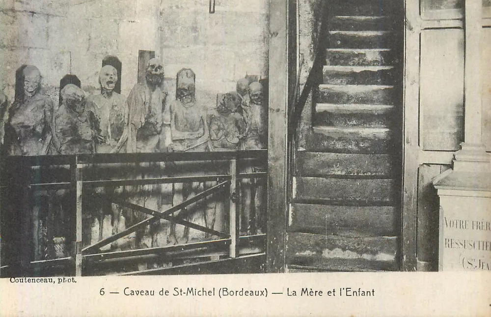 Kammer von St-Michel (Bordeaux) — Mutter und Kind — Coutenceau, pl. lot. - Vorderseite
