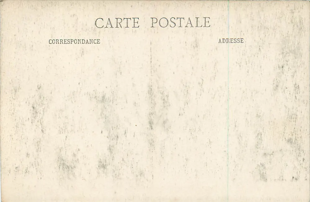 Caveau de St-Michel (Bordeaux) — La Négresse — Coutenceau, phot. n°2 - Verso