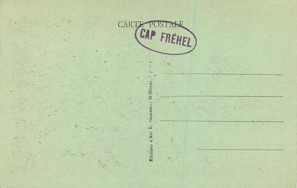 Cap Fréhel — Aspect des Falaises — La Banche — 8057 - Verso