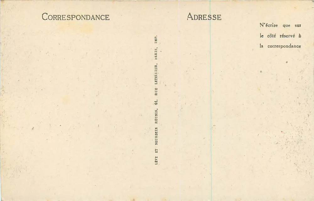 Ruínas de CHAMPLIEU (Oise) — O Teatro — ND - Verso