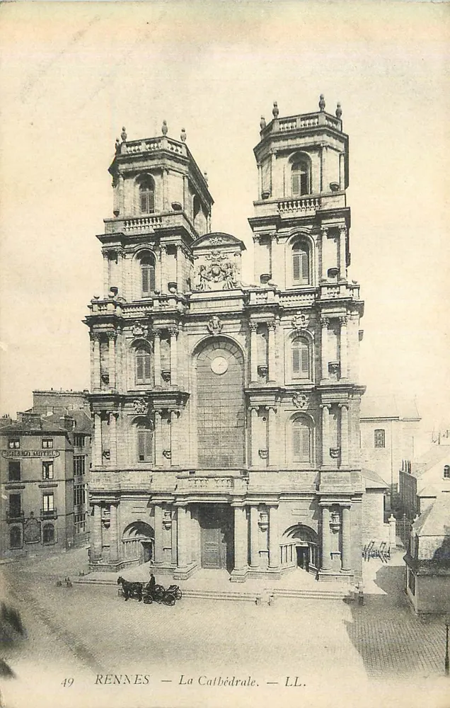 Rennes — A Catedral — LL. - Frente