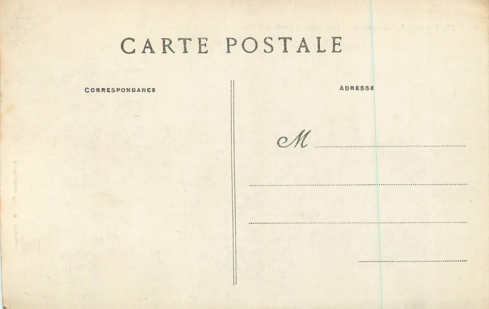 Plougasatel-Daoulas — La Roche de Roch ni Velen — Collection Vihard, Quimper - Verso