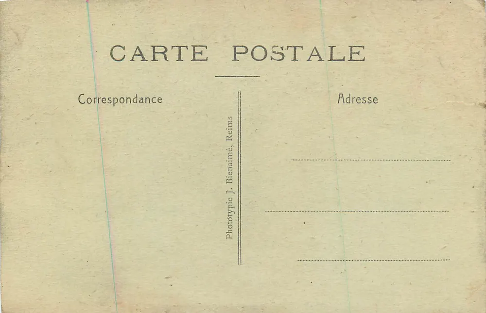 Abreise der Katechisten — Missionen der P.P. des Heiligen Geistes — Guinea - Rückseite