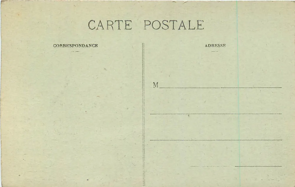 Les Forges-de-Salles — Ruinen des Schlosses des Sailles (Wiege der Familie Roban) — Sammlung A. Waron, St Brisac - Rückseite