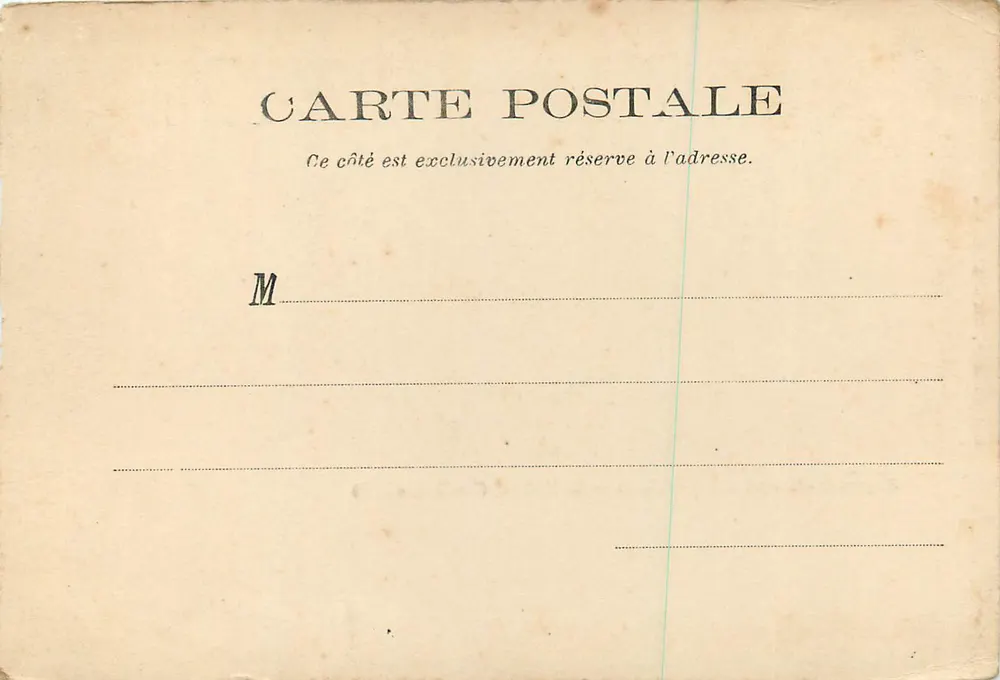 Nogent-le-Rotrou (Eure-et-Loir) — Le Château (les Contreforts) — Hachatte & Cie, édit. - Verso