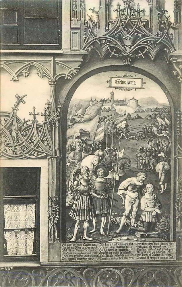 Paintings at Ulm City Hall — Interior Decoration — K. H. Ulm & D., 158 - Front