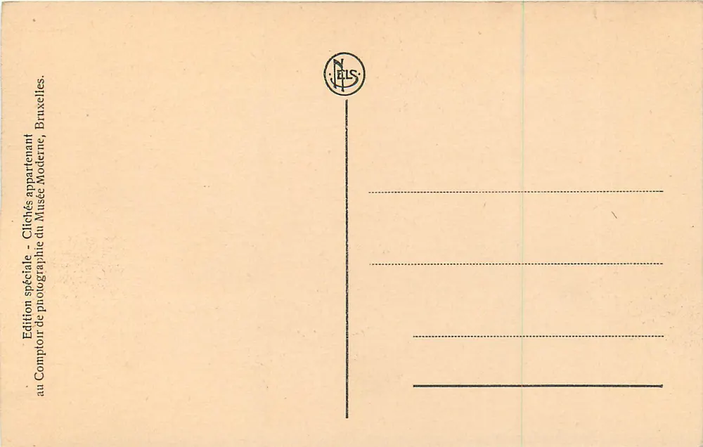 Les âges des Paysans - Mariés — Léon Frédéric — Musée Moderne de Bruxelles, n°99 - Verso