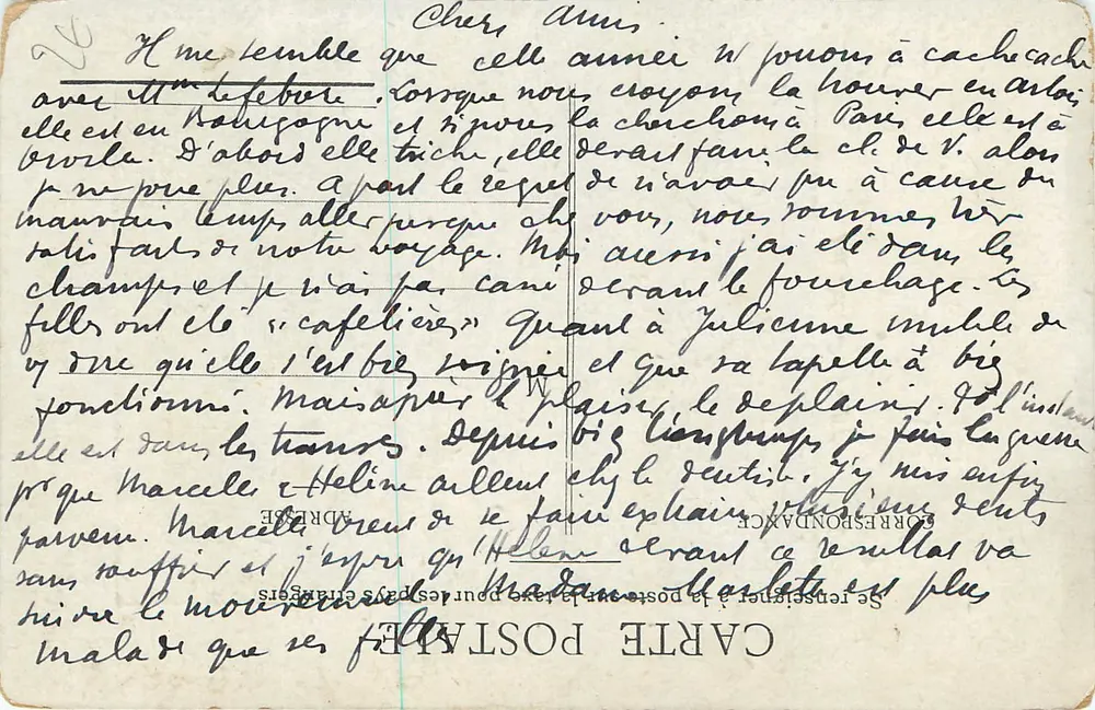 A Alegria do Lar — cena familiar — A Alegria do Lar, n° 26 - Verso