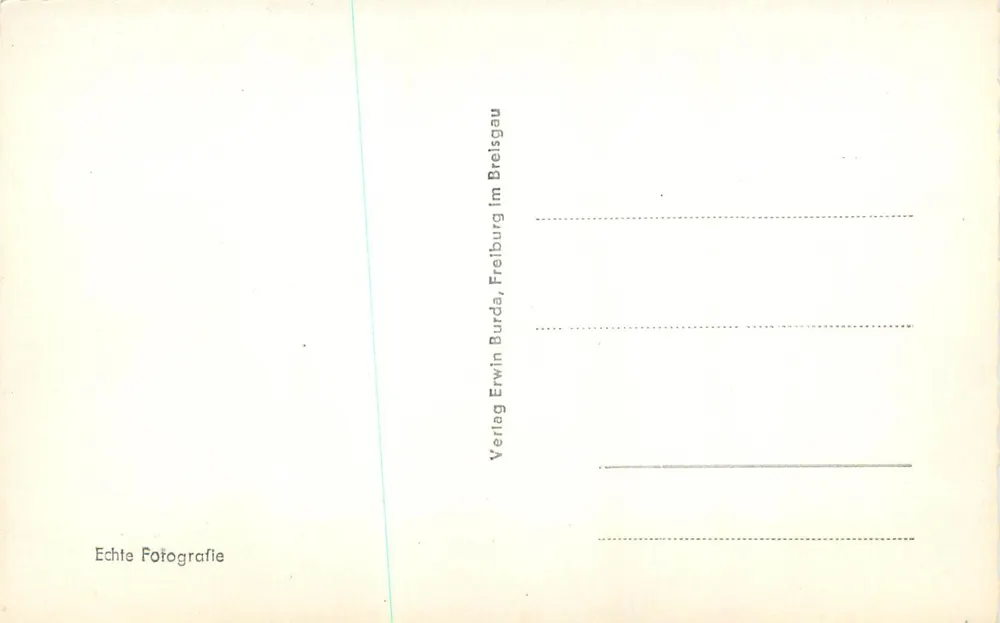 Gargouilles originali — Freiburg im Breisgau — Verlag Erwin Burda - Verso