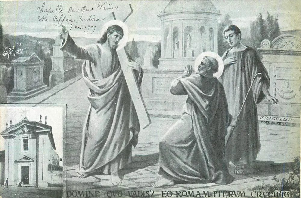 Kaplica św. Patryka — Via Appia Antica — G. Ripostelli - Awers