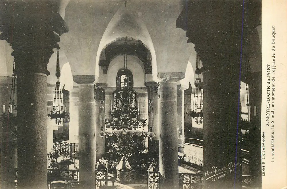 La soultteraine — Notre-Dame-du-Port, op het moment van de bloemofferte — Glièbi II, Laffitte-Lanton - Voorkant