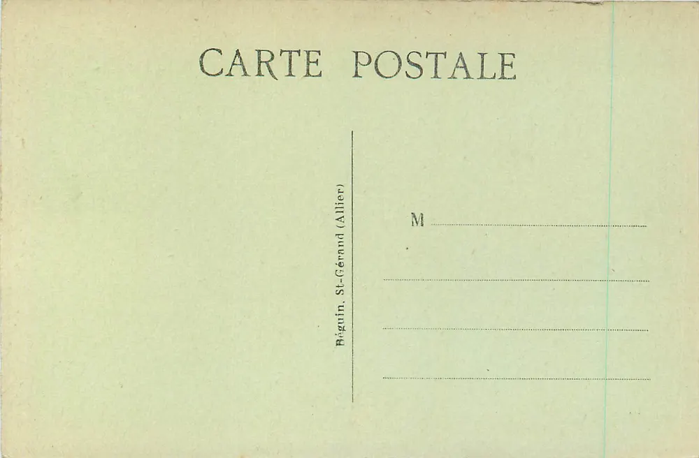 Vichy — Parque e Fonte dos Célestins — Biguin (Allier) - Verso