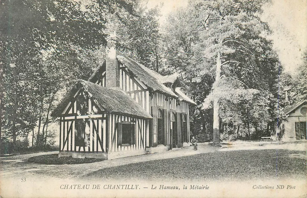 Schloss Chantilly — Le Hameau, la Métairie — Collections ND Phot - Vorderseite