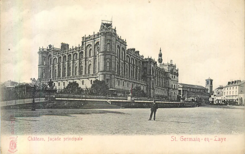 Kasteel, hoofdgevel — St. Germain-en-Laye - Voorkant