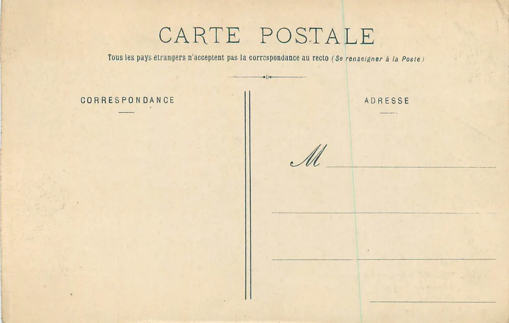 Versailles - Palast des Grand Trianon, Halle der Spiegel — Mme Moreau, Verlag, Versailles - Rückseite