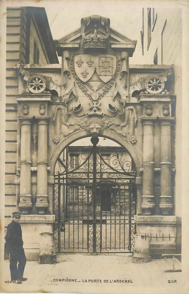 Compiègne — La Porte de l'Arsenal — S.J.P. n° 40412 - Voorkant