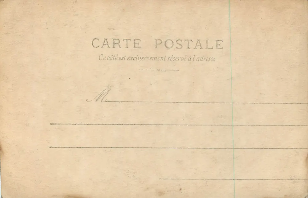 Compiègne — La Porte de l'Arsenal — S.J.P. n° 40412 - Achterkant