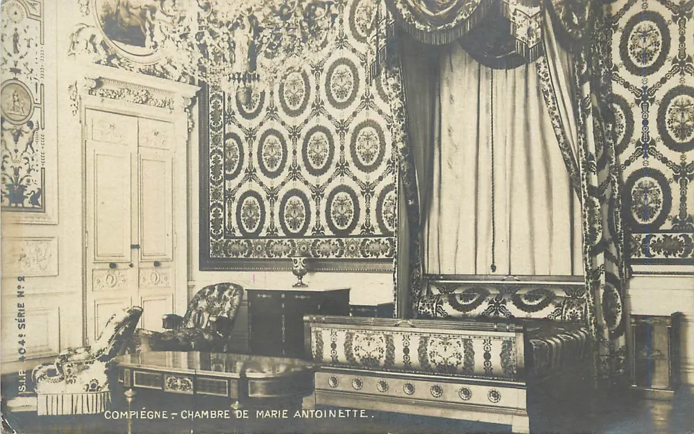 Compiègne - Quarto de Marie-Antoinette — ISLE, Série N° 9 - Frente