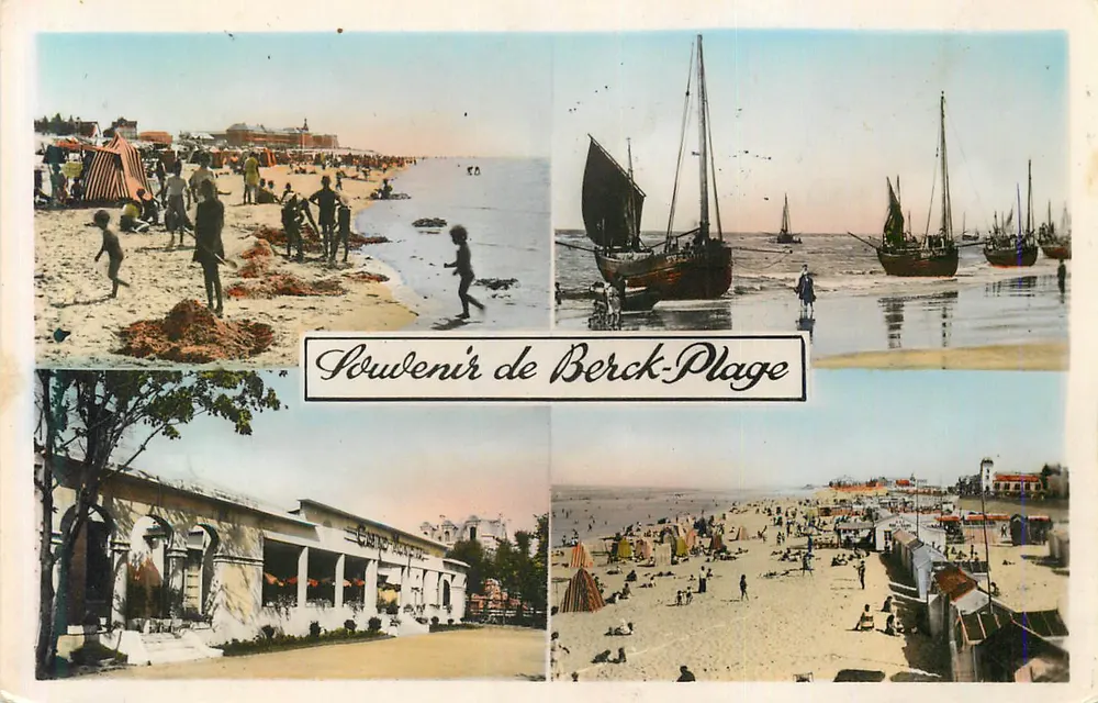 Berck-Plage — Lembrete de Berck-Plage — « Real-Photo » C.A.P. n°48 - Frente