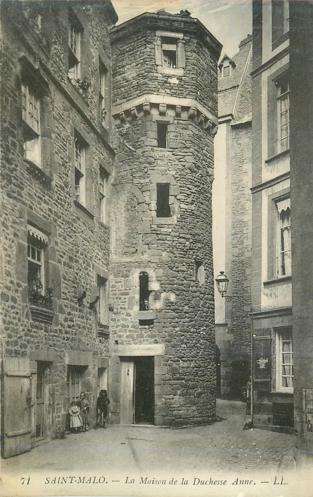 Saint-Malo — Das Haus der Herzogin Anne — L.L. - Vorderseite