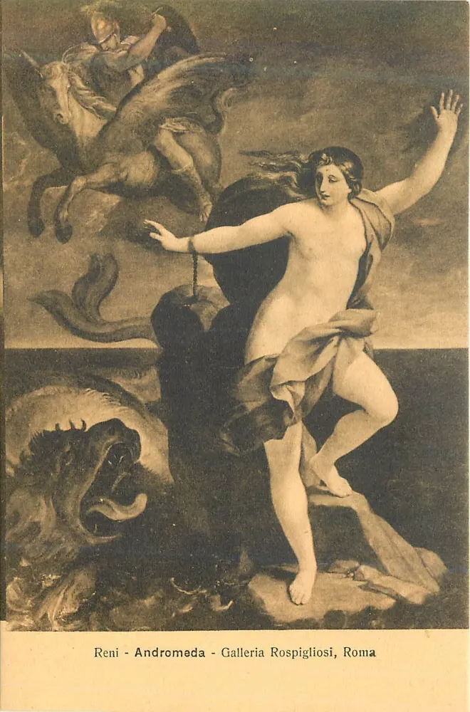 Andromède — peinture de Reni — Galleria Rospigliosi, Rome - Recto