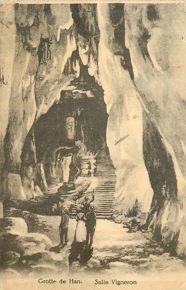 Gruta de Han — Sala Vigneron — editor desconhecido - Frente