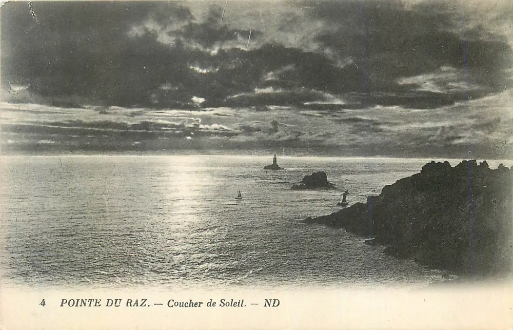 Pointe du Raz — Pôr do Sol — ND - Frente