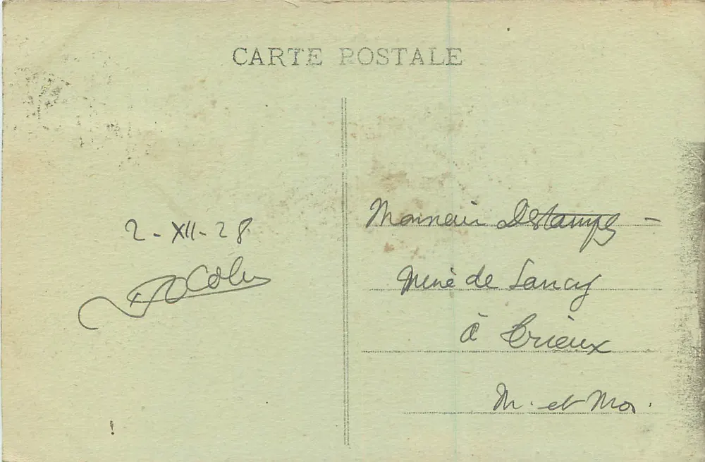 Le Havre - Das Museum und der alte Hafenplatz — Nomita, Buchhändler-Verleger, Le Havre - Rückseite