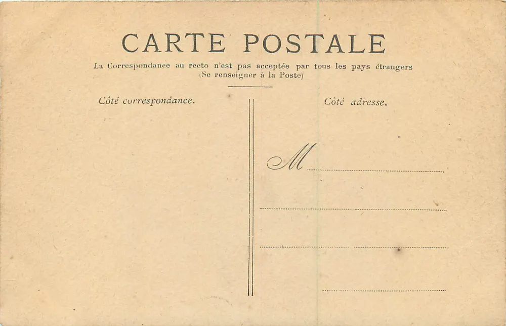 Paris — A Bolsa — editor não visível - Verso