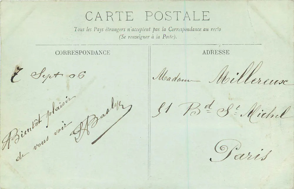 Amboise — Le Château et le Quai — LL. éditeur - Verso