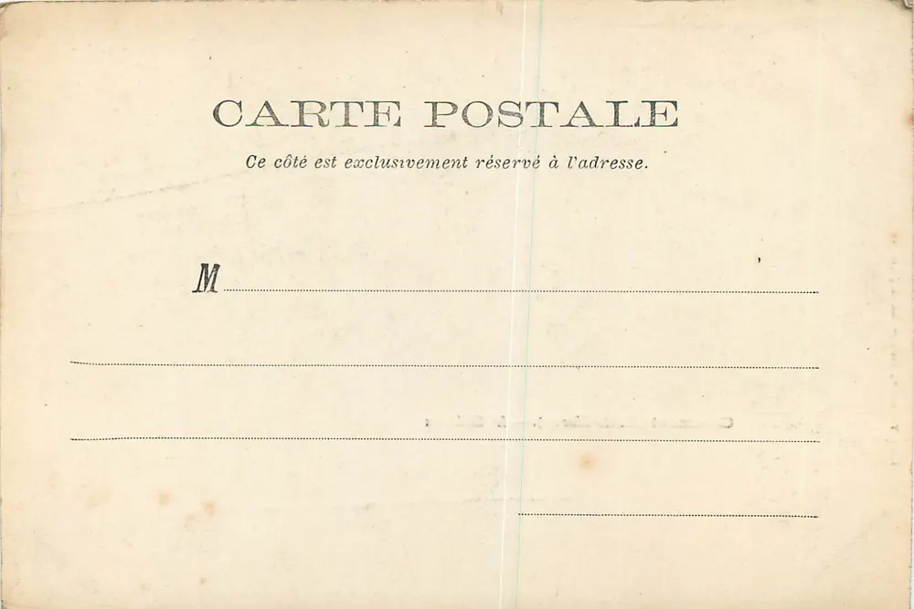 Chaumont (Haute-Marne) — Le Château — Hachartz & Cie, photo L. Edt. - Verso